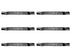 6 Pack Blade 25"X 1/2" Low-Lift Fits Grasshopper