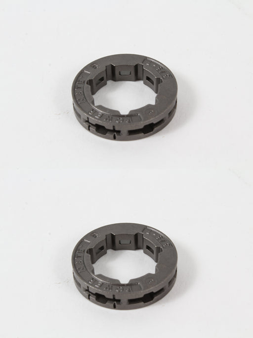 2 Pack Genuine Husqvarna 640200214 Sprocket Rim 3/8" 7 Teeth STD 7 Spline OEM