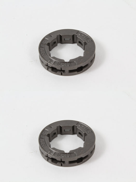 2 Pack Genuine Husqvarna 640200214 Sprocket Rim 3/8" 7 Teeth STD 7 Spline OEM