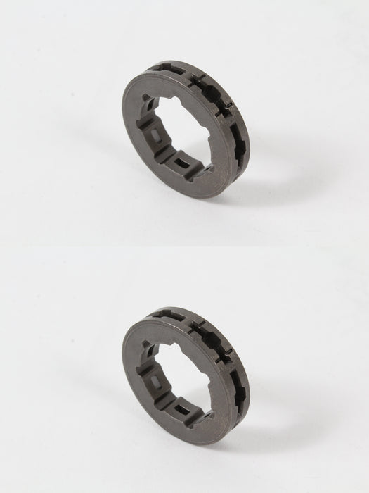 2 Pack Genuine Husqvarna 640200214 Sprocket Rim 3/8" 7 Teeth STD 7 Spline OEM