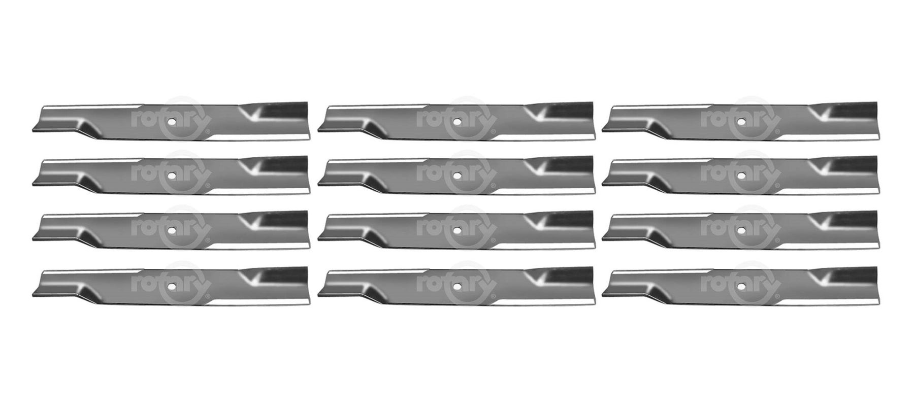 12 Pack High-Lift Lawn Mower Blades Fits Dixie Chopper 30227-60H