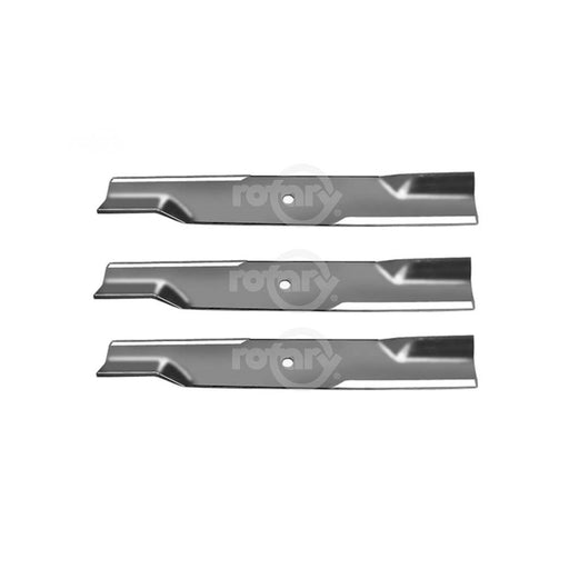 3 Pack High-Lift Lawn Mower Blades Fits Hustler 602771