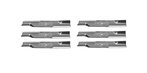 6 Pack High-Lift Lawn Mower Blades Fits Dixie Chopper 30227-60H