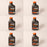 6 PK Echo 6450002G PowerBlend Gold 5.2 oz 2-Cycle Oil Mix for 2 Gallons 50:1