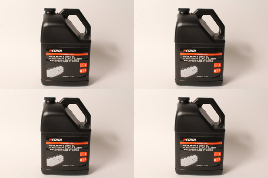 4 PK Genuine Echo 6459007 1 Gallon Jug Premium Bar & Chain Oil Lube