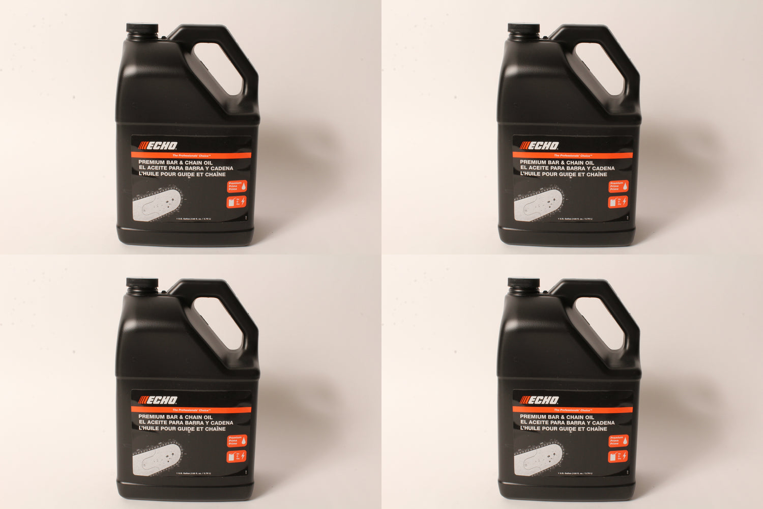 4 PK Genuine Echo 6459007 1 Gallon Jug Premium Bar & Chain Oil Lube