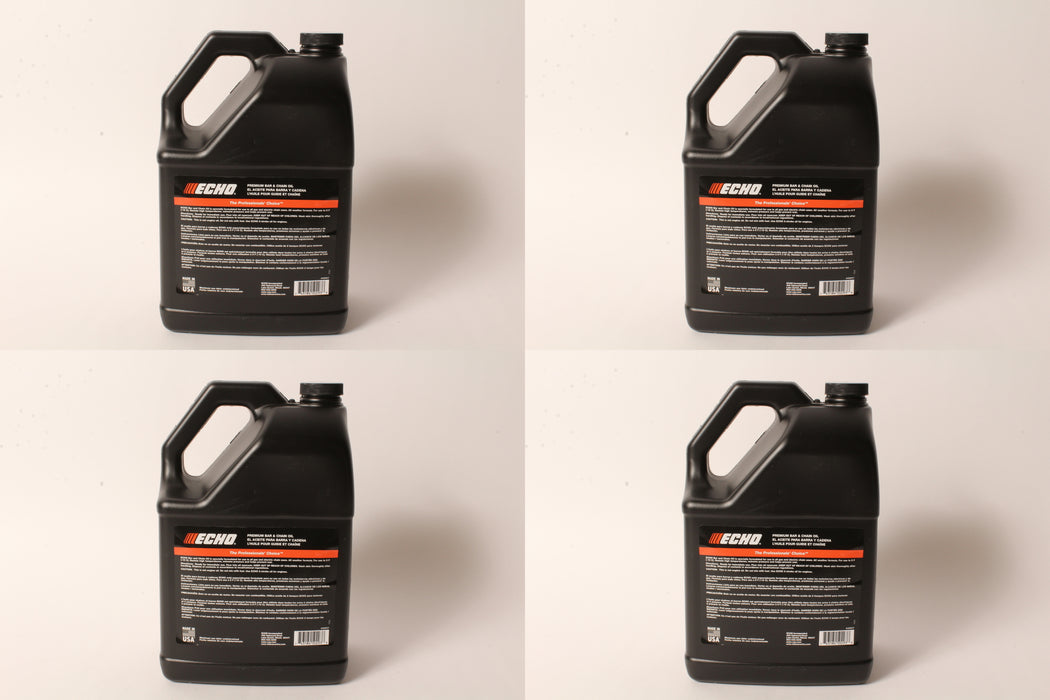 4 PK Genuine Echo 6459007 1 Gallon Jug Premium Bar & Chain Oil Lube