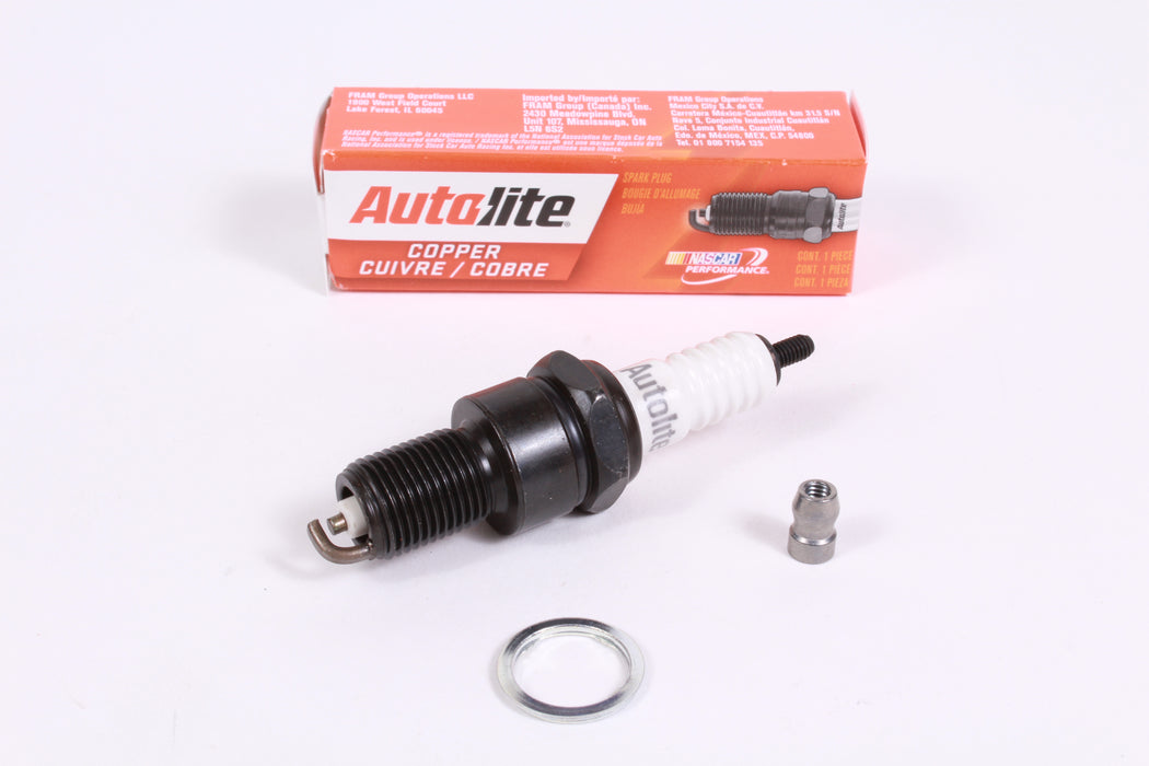 Genuine Autolite 64 Copper Resistor Spark Plug