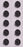 10 Pack Genuine Tecumseh 650886 Air Filter Wing Nut 1/4-20 OEM