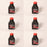 6 PK Echo 6550001 Red Armor 2.6 oz 2-Cycle Oil Blend Mix for 1 Gallon 50:1