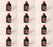 12 PK Echo 6550002 Red Armor 5.2 oz 2-Cycle Oil Blend Mix for 2 Gallons 50:1