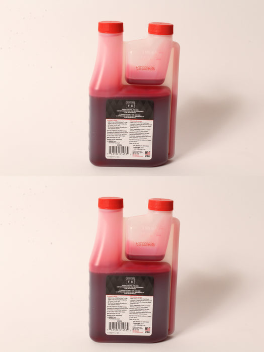 2 PK Echo 6550006 Red Armor 16 oz 2-Cycle Oil Blend Mix Squeeze Bottle 50:1