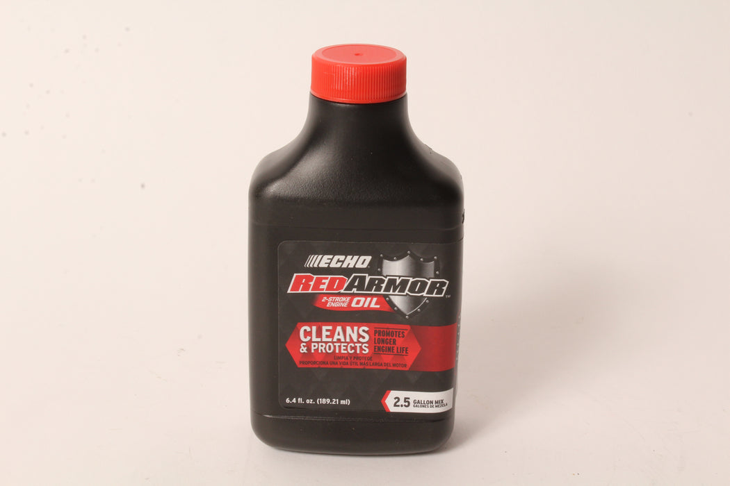 Echo 6550025 Red Armor 6.4 oz 2-Cycle Oil Blend Mix for 2-1/2 Gallons 50:1