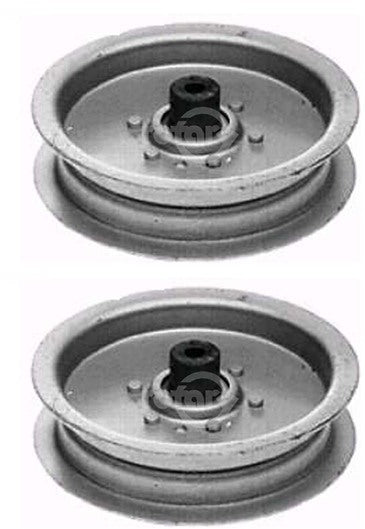 2 Idler Pulleys For Scag 48269 482416 483215 Jacobsen 182519 Great Dane D18032