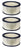 3 PK Air Filter Fits Onan 140-2523 140-1911 24 HP Engines