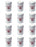 12 PK Oil Filter Fits Onan 122-0800 122-0445 122-0323 3/4"-16 2.9660" OD