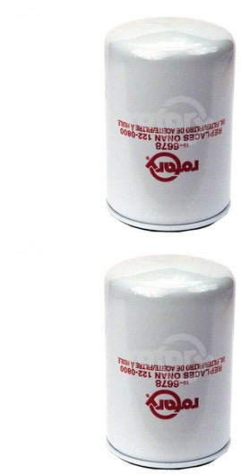 2 PK Oil Filter Fits Onan 122-0800 122-0445 122-0323 3/4"-16 2.9660" OD