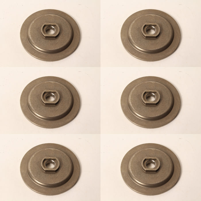 6 PK Genuine Ridgid 672503001 Backing Flange Fits R1020 R10201 R10202 R88040 OEM