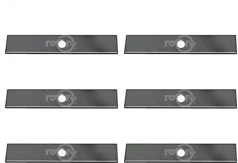 6 PK Edger Blade 8-1/2" X 9/16" "D" Unsharpened Fits Poulan 530095086