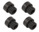 4 Pack Genuine Honda 68338-Z07-000 Lower Rubber Insulator Fits EU2000i EB2000i