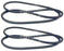 2 PK Variable Speed to Rear Belt Fits Cub Cadet MTD 954-0281 754-0281