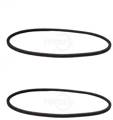 2 PK Drive Belt Fits Simplicity Allis Chalmers 1703466SM 1665638