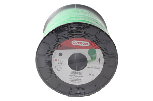 Oregon 69-365 Round Green String Trimmer Line .095 3lb Spool 866 ft.