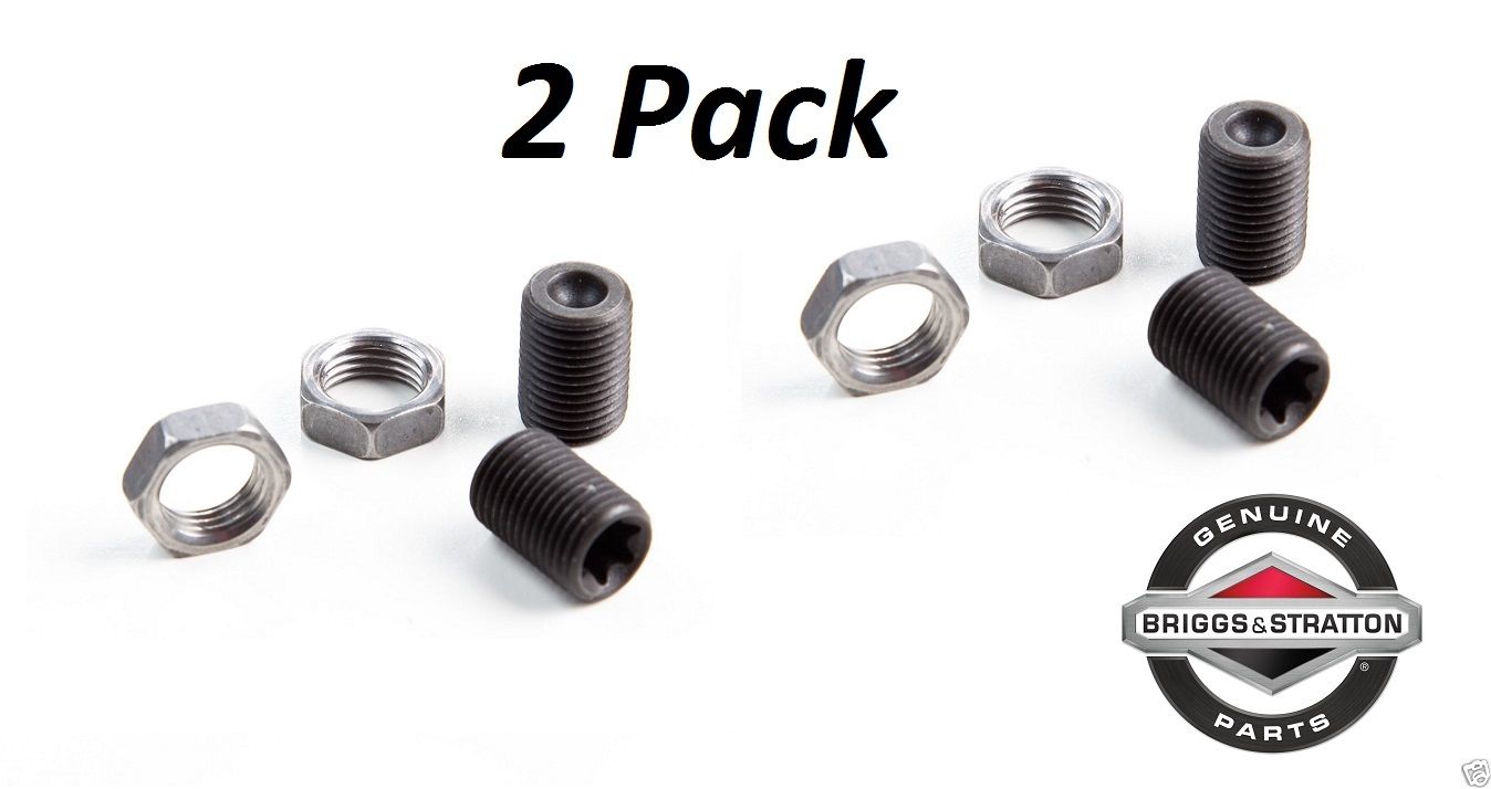 2 Pack Genuine Briggs & Stratton 690083 Rocker Arm Adjuster OEM