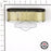Genuine Briggs & Stratton 691667 Air Filter Replaces 493910 OEM
