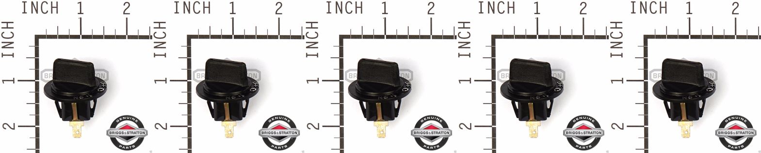 5 Pack Genuine Briggs & Stratton 692309 Rotary Switch Replaces 396691 OEM