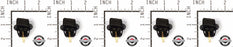 5 Pack Genuine Briggs & Stratton 692309 Rotary Switch Replaces 396691 OEM