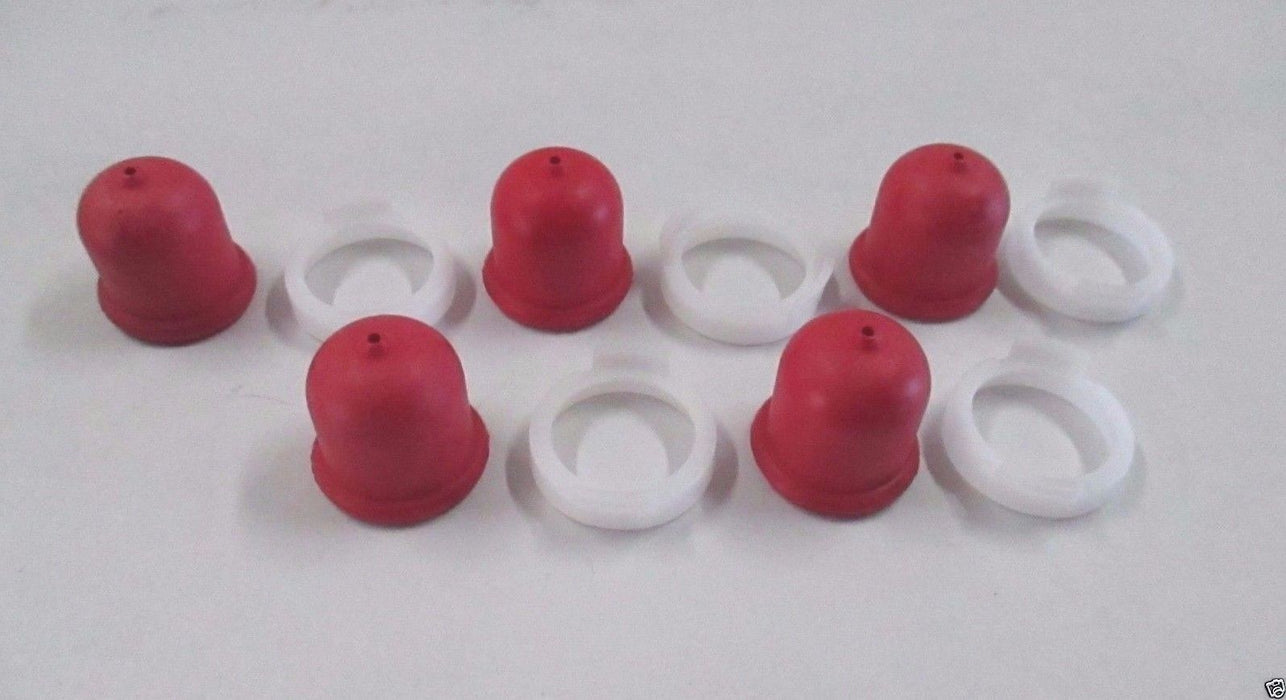 5 Pack Genuine Briggs & Stratton 694395 Primer Bulb with Ring 4180 OEM