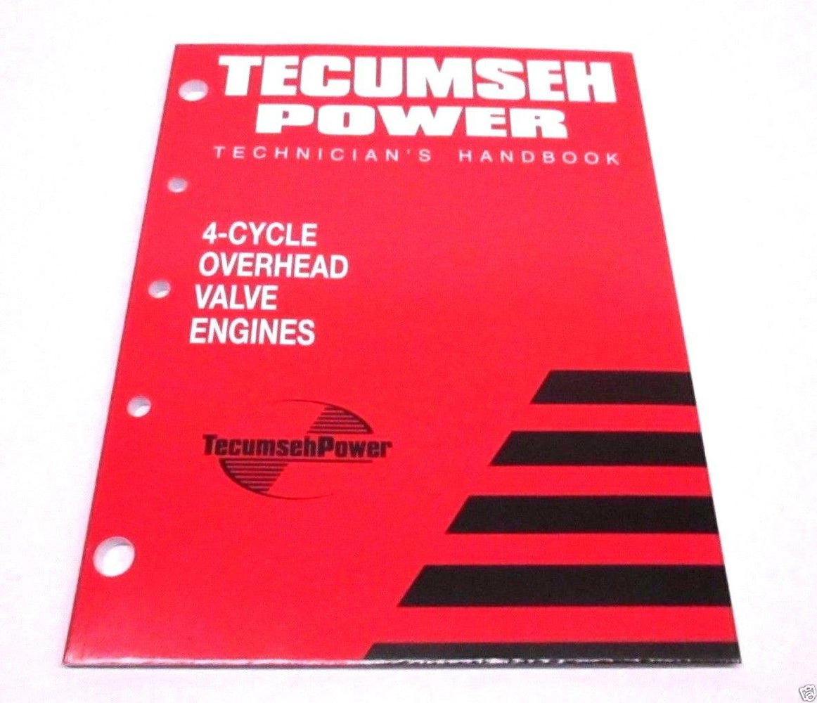 Genuine Tecumseh 695244A Technician's Handbook For 4-Cycle OHV Engines OEM
