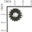 Genuine Briggs & Stratton 695708 Starter Drive Gear 16T Replaces 280104 OEM