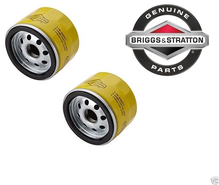 2 Pack Genuine Briggs & Stratton 696854 Pro Series Extended Life Oil Filter OEM