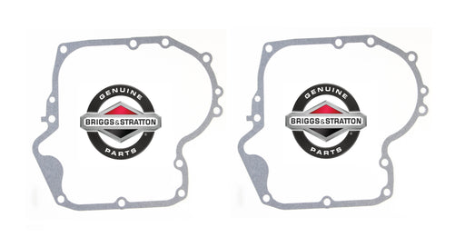 2 Pack Genuine Briggs & Stratton 697110 Crankcase Pan Gasket .015 OEM
