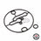 Genuine Briggs & Stratton 698781 Carburetor Float Bowl Gasket OEM