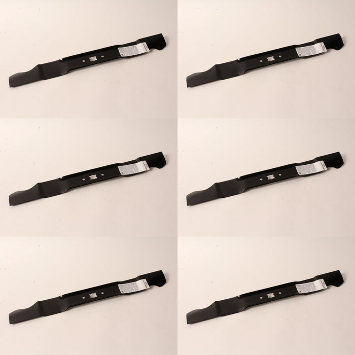 6 PK Genuine Briggs & Stratton 703371 21" Mulch Blade Fits Snapper OEM