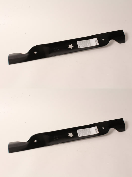 2 PK Genuine Briggs & Stratton 704425 High Lift Blade Fits Snapper 46" OEM