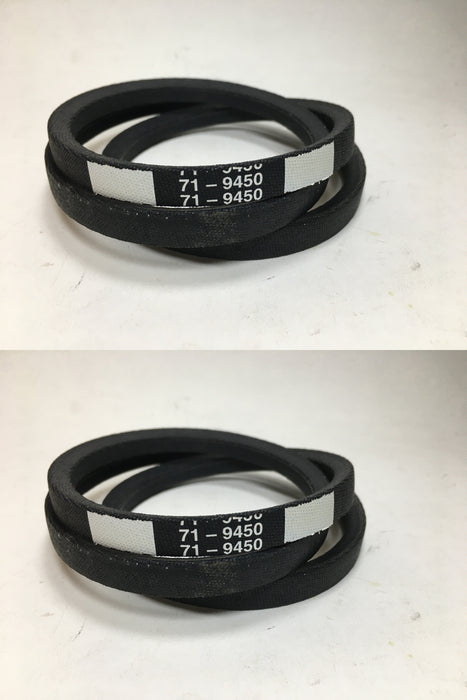 2 PK Genuine Toro 71-9450 Drive V-Belt 20353 20355 20357 21472 133-0575