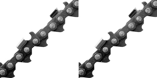 2 Pack Laser 71233 20" 3/8" .058 72 DL Pro-Kut Semi Chisel Chainsaw Chain Loop