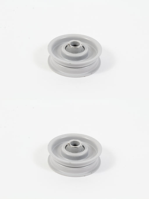 2 Pack Flat Idler Pulley For Simplicity Ferris 1-2124 7012124YP 117414 IF3008A