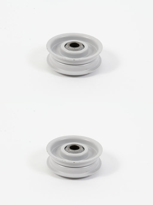 2 Pack Flat Idler Pulley For Simplicity Ferris 1-2124 7012124YP 117414 IF3008A