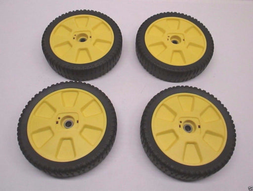 4 Pk Oregon 72-115 Mower Wheels For John Deere AM115138 12SB 14SB 14SE JA65 JE75