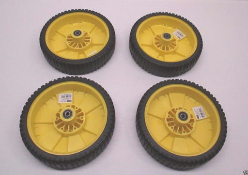 4 Pk Oregon 72-115 Mower Wheels For John Deere AM115138 12SB 14SB 14SE JA65 JE75