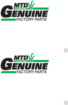 2 Pack OEM MTD 725-1341B Molded Ignition Key Fits Craftsman Ryobi Yard Machines