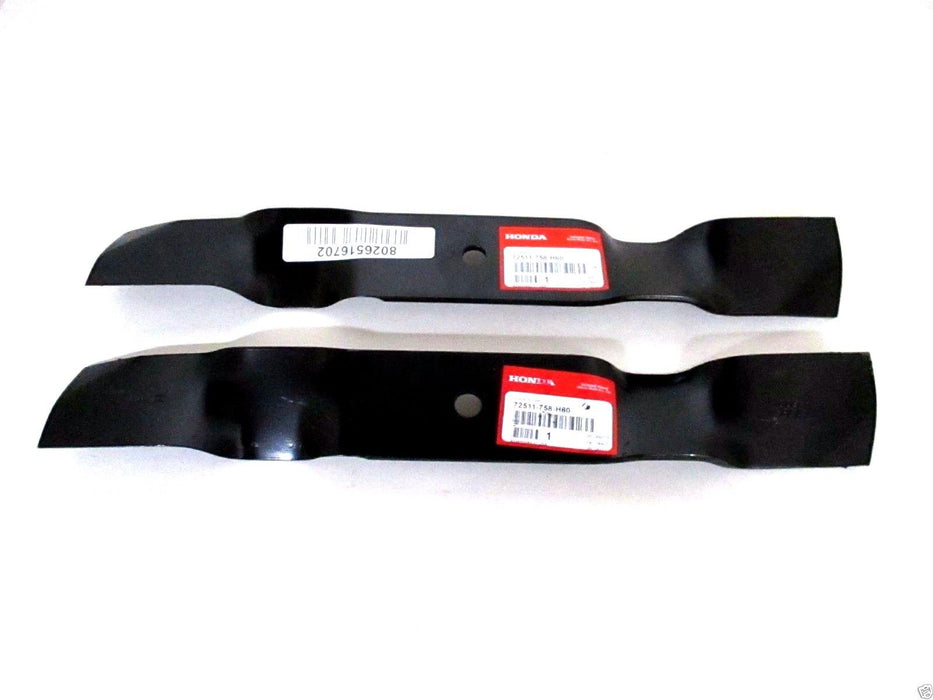 2 Pack Genuine Honda 72511-758-H60 Mower Blade OEM