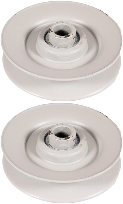 2 Pack V-Idler Pulley Fits MTD 956-0166 Snapper Kees 7014208YP Toro 12-5820