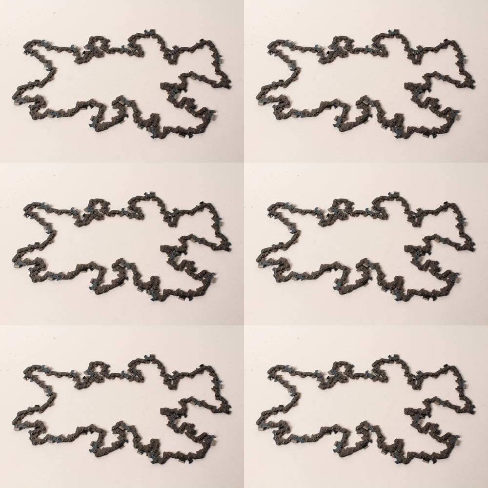 6 PK Oregon 72CJ093G 28" Full Chisel Square Ground Skip Saw Chain 3/8 .050 93DL