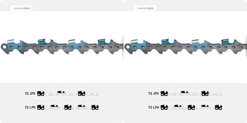 2 Pack Oregon 72JPX084G PowerCut™ Saw Chain 24"